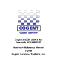 Cogent i.MX21 LiteKit for Freescale MC9328MX21 Hardware