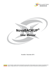 NovaBackup v12 User Manual