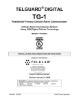 TG-1 Installation Manual 010906