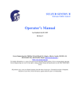 Sulfur Sentry Operation Manual