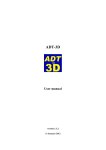 Manual ADT3D