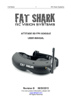 ATTITUDE SD FPV GOGGLE USER MANUAL Revision B 09/20/2012