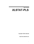 XLSTAT-PLS