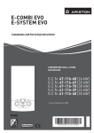 E-COMBI EVO E-SYSTEM EVO