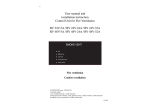Manual for Control Panel RV 24V/48V