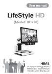LifeStyle HD 730 User Manual