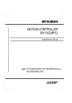 Programming Manual - Mitsubishi Electric
