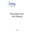 Microvision Plus User Manual SP101005.305