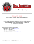 ME-LVCI v1.10 Manual (All Panel Models)