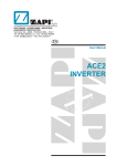 ACE2 INVERTER - ETP Kraftelektronik AB