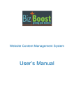 CMS Website User Guide