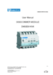 User Manual 3X300 DIMMER MODULE DM03B01KNX