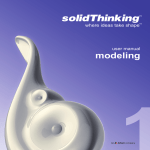 solidThinking Manual 1 - Modeling