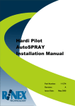 Hardi Pilot AutoSPRAY Installation Manual