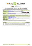 Product environmental attributes – THE ECO