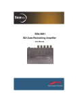 SRA-9001 User Manual