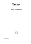 Maxi Rotators - User Manual