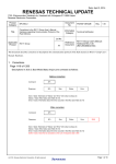 Corrections to the RX111 Group User`s Manual:Hardware regarding