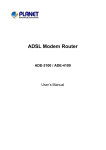 ADSL Modem Router
