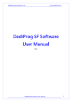 DediProg SF Software User Manual