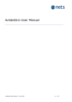 AvtaleGiro User Manual