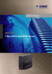 1-Bay SATA NAS RAID Server - PLANET Technology Corporation.