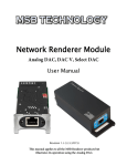 Network Renderer Module