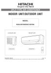 RAS50YHA User manual