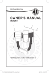 User Manual  - Mustang Survival