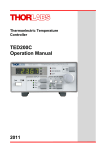 TED200C Operation Manual