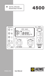 User Manual - Chauvin Arnoux Group