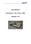 User Manual CO2-Sensor 10% / 30% / 100% Release 1.23