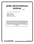DTHC-SETUP/INSTALL MANUAL CandCNC