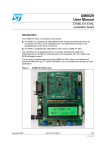 STM8L101-EVAL evaluation board