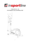 USER MANUAL – EN IN 8720 Elliptical Trainer - Global