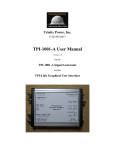 TPI-1001-A User Manual - RF