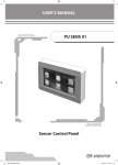 User`s manual "Sensor Control Panel PU SENS 01" ( PDF 2,42Mb )