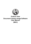 Podium View Document Camera Image Software User Manual (MAC)