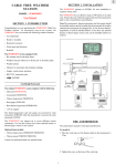 CABLE FREE WEATHER STATION