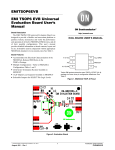 EMI TSOP6 EVB Universal Evaluation Board User`s Manual