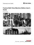 FactoryTalk® View Machine Edition User`s Guide