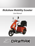 Rickshaw Mobility Scooter