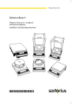 Sartorius Basic plus