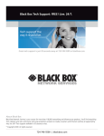 Black Box Tech Support