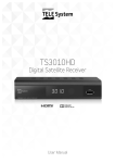 Satellite Receiver TS3010HD User manual Code