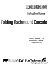 Folding Rackmount Console