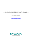 AirWorks AWK-3131A User`s Manual