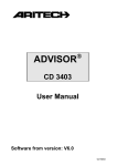 User Manual CD3403