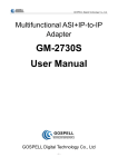 GM-2730S User Manual