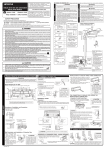 hitachi split-unit air conditioner installation manual safety precaution